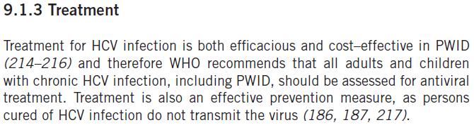 Dİİ kullanıcılarında HCV infeksiyonu tedavisi