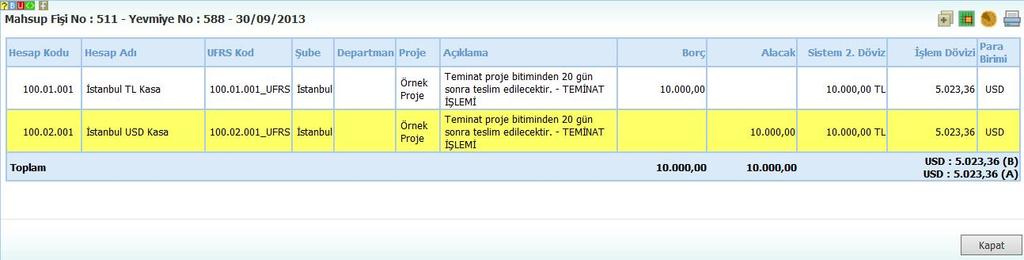 Not ekleyebilmek için, bu ekranda, notlar yazan koyu renkli satırda bulunan tıklayın. Karşınıza not ekleme sayfası gelecektir. ikonuna Bu ekranda; 1. Eklediğiniz not özel ise bu kutucuğu işaretleyin.