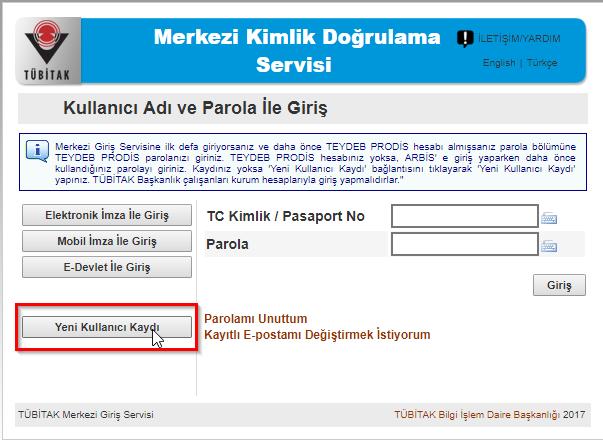 C. Okul Müdürleri / İl-İlçe Milli Eğitim Müdürleri için E-imza Süreci Okul Müdürü / İl-İlçe Milli Eğitim Müdürü iseniz e-imza atabilmek için TÜBİTAK