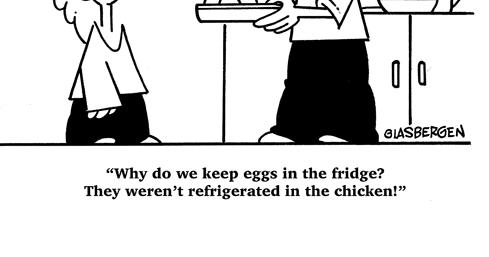 Yumurtaları neden buzdolabında