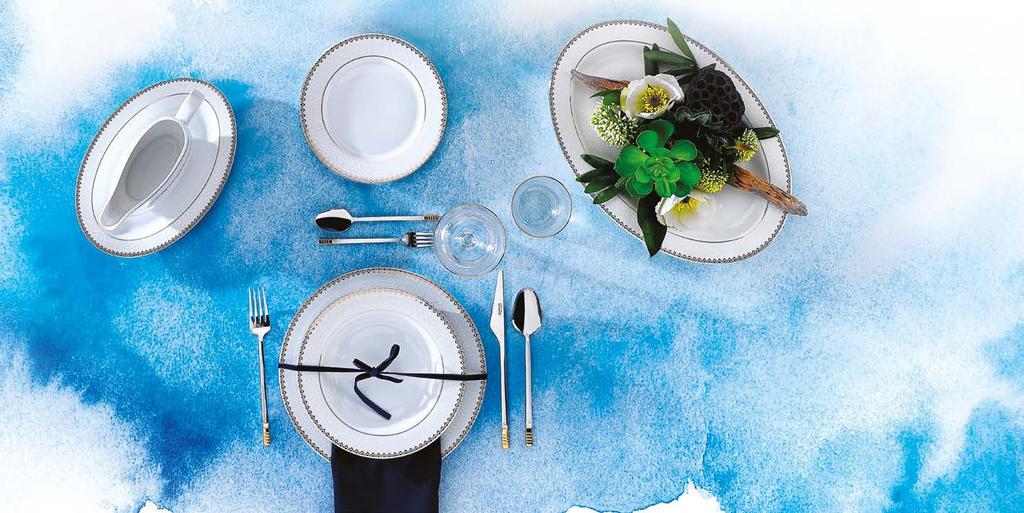 Mega Serisi H ikayesini koleksiyon isminde barındıran süper beyaz yemek takımlarımız; yuvarlak formuyla hem günlük kullanım hem de özel davetleriniz için uygundur.