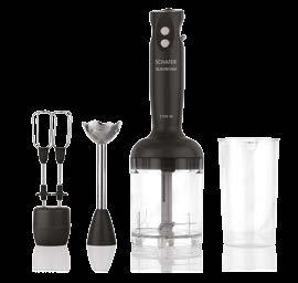 Elektro Chef Mini Blender Set 1100 W Motor Gücü Kapasitesi Paslanmaz