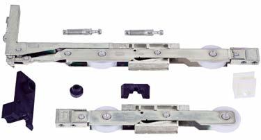 sarı kromatize Kullanım alanı: Sürme kapılar için Taşıma kapasitesi: 300 Kg Kanat genişliği: 2000 mm Kanat yüksekliği: 1920-2400 mm Malzeme: Çelik, sarı kromatize Özellikler: Sessiz kayma Aşınma ve