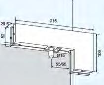 Özellikler: Maksimum kanat ağırlığı 80kg Maksimum kanat genişliği 1100mm Dayanıklılık: 50.