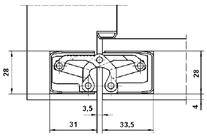 Bıçak Çapı 24mm TE3403D-F1 TE3403D-SS Tectus TE-340 3D Menteşe F1-Gümüş Tectus TE-340 3D Menteşe SS-Paslanmaz Çelik görünümlü Diğer renkler için lütfen