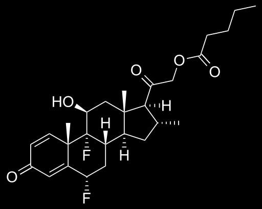Diflukortolon valerat Temetex, İmpetex Antienflamatuvar ve antiprüritik olarak kullanılır.