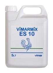 (7) VİMARMİX ES10 Vitamin + Mineral Oral Çözelti Her ml.de 0.1 mg. Selenyum, 100 mg. Vitamin E, 200 IU Vitamin D3, 0.01 mg. Vitamin B12 ve 3 mg. İnositol içerir.