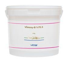(4) VİMOXY-B %75.5 Vimoxy-B %75.5; Tetrasiklin grubunda yer alan Oksitetrasiklin içerir. Veteriner İlaçlı Premiks / Oral Toz Her g.da 755 mg. Oksitetrasiklin HCI içerir.