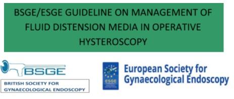 Anahtar Kelimeler: Histeroskopi, Histeroskopik miyomektomi, Endometrial rezeksiyon, Distansiyon medyumu, Sıvı Yüklenmesi, Sıvı Pompaları, Elektrolit imbalansı BSGE/ESGE KILAVUZU BSGE/ESGE guideline
