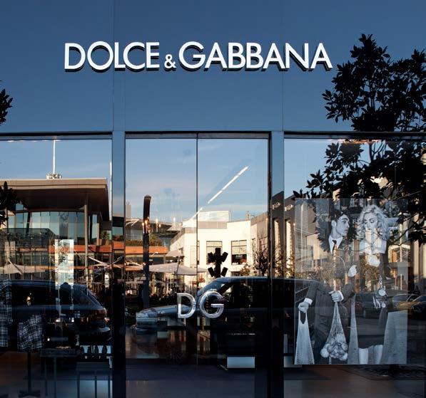 D&G Ünlü İtalyan markası D&G mağazalarının profesyonel
