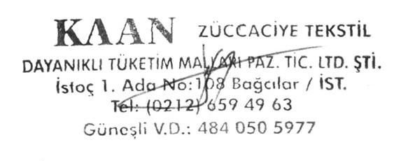 GARANTİ BELGESİ Bu belge 6502 sayılı Tüketicinin Korunması Hakkında Kanun ve bu kanuna dayanılarak yürürlüğe konulan Garanti belgesi Yönetmeliği uyarınca düzenlenmiştir.