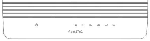 3. PANEL AÇIKLAMASI 3.1 Vigor2762 LED Durum Açıklama (Aktivite) Yanıp-Sönme Kapalı Router enerjisi var ve normal çalışıyor Router kapalı USB Açık Bir USB aygıtı bağlı ve etkin.
