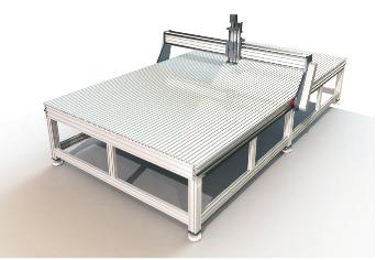 CNC Router Büyük Boy Cnc Router Şase -CNC- KR1 / KR2 GENE ÖZEİKER: 1- Ahşap, plast k, pleks glas, alüm nyum strafor...v.