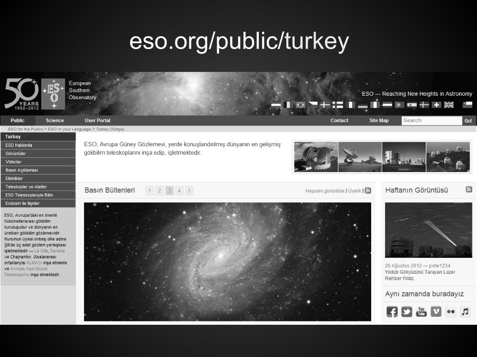 Şekil-3: ESON bünyesinde yapılan çalışmalar ve çalışma ekibi bilgileri. Herbir ESON üyesi ülkenin kendi adına düzenlenen ve sürekli güncellenen bir web sitesi bulunmaktadır.