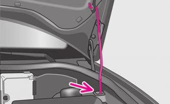140 Kaput desteği ile kaputu emniyete alma Motor kaputunun açılması Motor kaputunun kilidini açınız şek. 138.