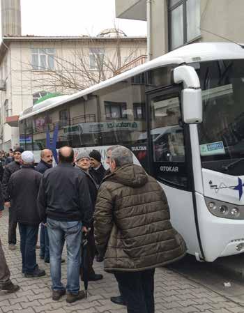 alan farklı birçok hastaneye ve tedavi merkezlerine gidiş ve gelişleri