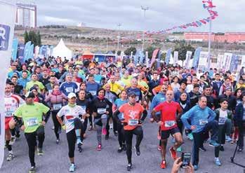 Yarışların her bir etabı ilgili İlçe Belediyesi sınırları içerisinde yer alan en uygun parkur mesafesine göre, 5 km - 10 km arasında değişen mesafelerde belirlendi.