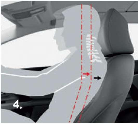 Whiplash Injury Lessening (WIL) seats During an impact at lower speeds and particularly from the rear, WIL