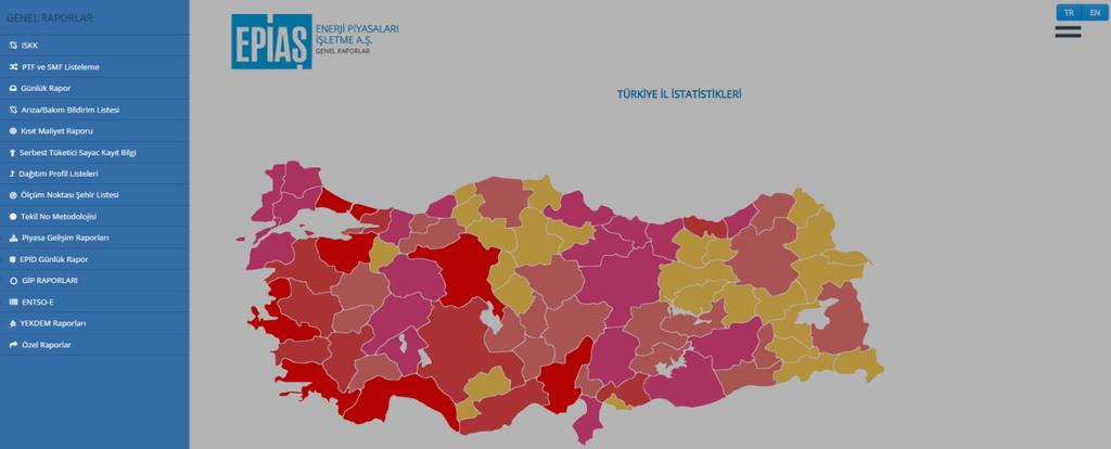 3. İtiraz Listesi Getir: Açık Olan İtirazlar ve Kapalı Olan İtirazlar alanını görüntülemek için bu buton kullanılır. 4.