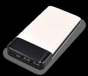 10000 mah Powerbank K200 - Boyut: 135*63*18 mm -