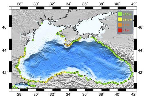 Karadeniz de deprem kaynaklı tsunami modelleme çalışmaları