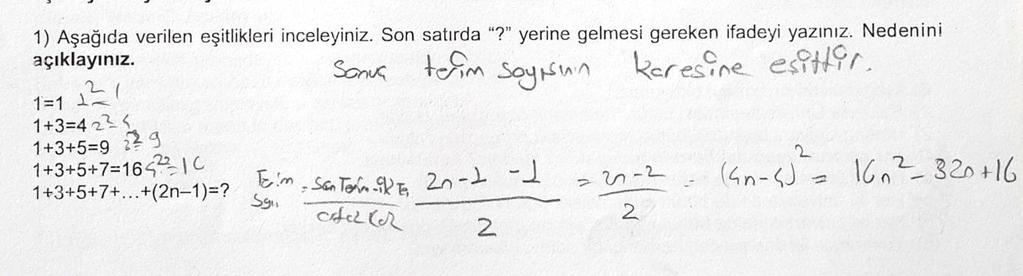 açıklar; örüntüdeki ilişkiyi sembolik olarak ya da verilen örüntüdeki tüm verileri formülleştirerek genelleştirir; karmaşık örüntülerin karakteristiklerinin bütün yönlerini tespit eder ve