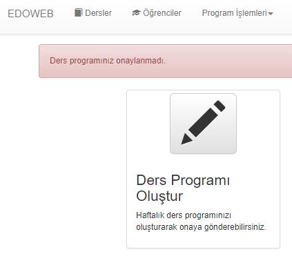 Ders Programının Oluşturulması Ek ders sürecinde öğretim üyesi her dönemin başında, duyurulan tarihlerde, haftalık ders çizelgesini oluşturup onaya sunmalıdır.