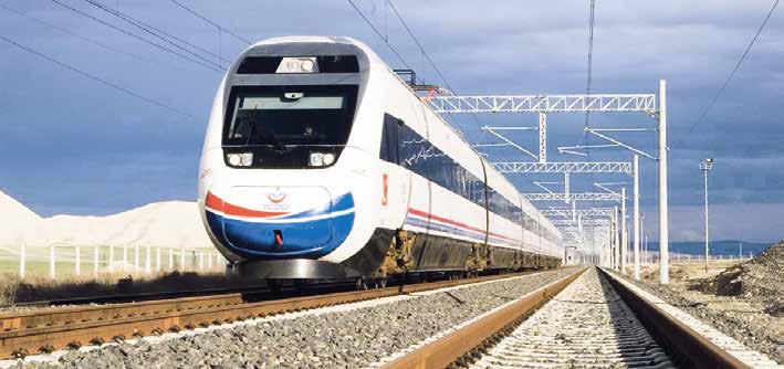 MİLLİ HIZLI TREN RAYLARA ÇIKMAYA HAZIRLANIYOR Türkiye Lokomotif Sanayi, yeni dönemde ağırlığı milli hızlı tren üretimine verecek.
