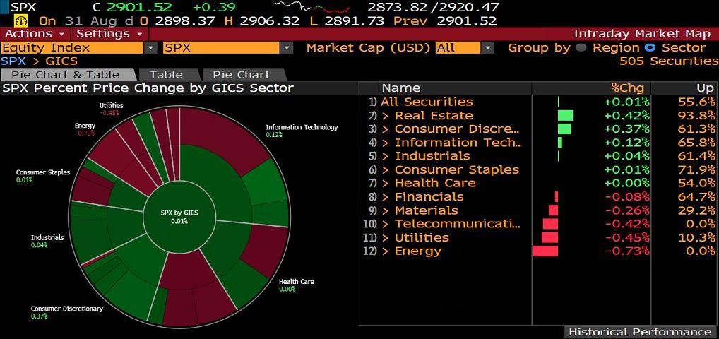 S&P500 SEKTÖR