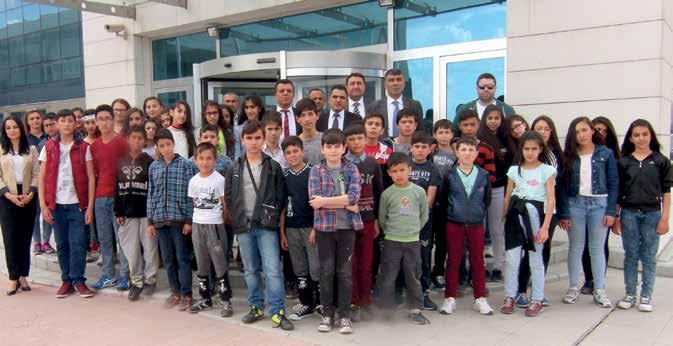 n 06 Nisan 2017 tarihinde Şereflikoçhisar Şehit Figen Gündüz Yatılı Bölge Ortaokulu öğrencileri Borsamızın davetlisi olarak Ankara ya gelmişlerdir.