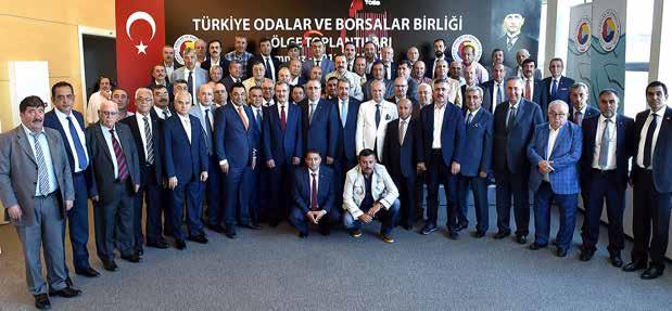 n 06 Temmuz 2017 tarihinde, Türkiye Odalar ve Borsalar Birliği nde, TOBB Başkanı M. Rifat Hisarcıklıoğlu nun ev sahipliğinde İç Anadolu Bölgesi İstişare Toplantısı gerçekleştirilmiştir.