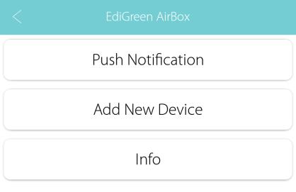 6. Android kullanıcıları EdiGreen uygulamasını ekranın sağ üst köşesindeki
