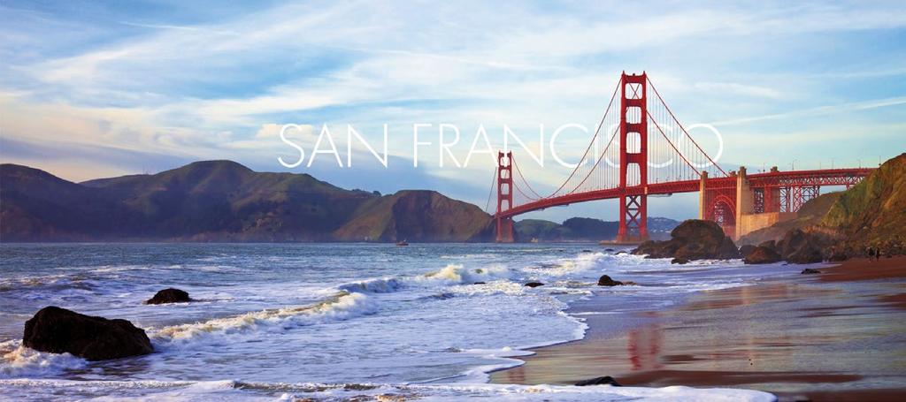 580 Körfez Şehri olarak bilinen San Francisco, Kuzey California daki güzel, hareketli ve dinamik bir şehirdir.
