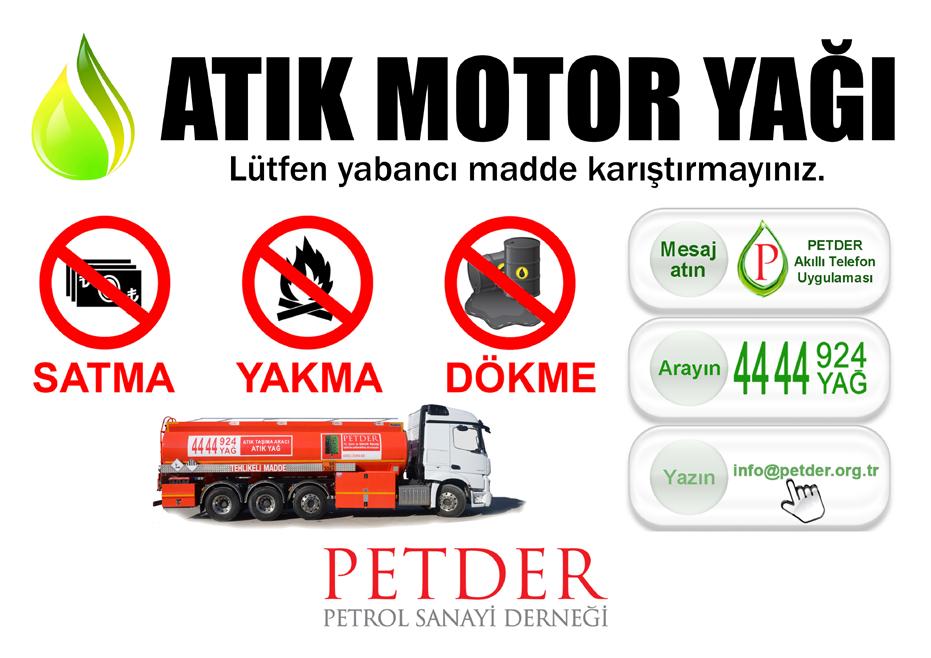 29 TÜM ATIK MOTOR YAĞI