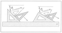 Doğrularla İlgili Geometrik Çizimler Teknik resimde bir şekli çizmek için çizim takımlarından faydalanılır.