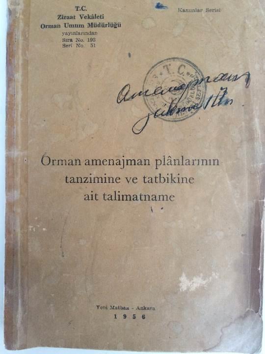 Esaslar, (299 Sayılı Tebliğ) OGM, 2015 Ekosistem Tabanlı Fonksiyonel Orman Amenajman