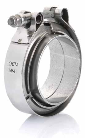 OEM V-Band Flange Kıt provide fast, secure coupling for tube connections. It is a perfect solution for easy installation and disassemble of tube connections.