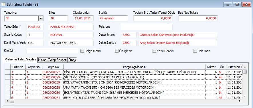 152 Satın alma Daire BaĢkanlığınca yapılan iģler de doğrudan temin ya da ihale usulü ile olmasına göre sistemden takip edilebilecektir.