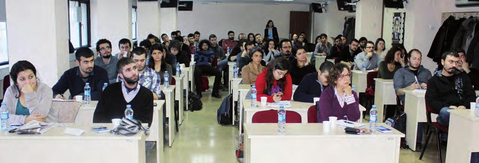 Öğrenci Üye Bülteni ÖĞRENCİ ÜYE ÇALIŞTAYI YAPILDI 30 Mart 2013 tarihinde Ankara da düzenlenecek MMO Öğrenci Üye Kurultayı nda tartışılacak konuların belirlenmesi amacıyla 8 Aralık 2012 tarihinde MMO
