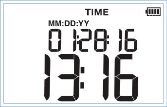 1630-2/1630-2 FC Kullanım Kılavuzu Zaman/Saat Arkadan Aydınlatmayı Otomatik Kapatma Penste, kayıtlı verilere yönelik bir zaman damgası olarak kullanılan bir zaman ayarı vardır.