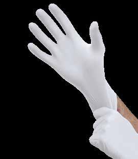 kirlenmeyi önlemek için bir temiz oda ortamında paketlenir 7595 Tek kullanımlık eldiven, %100 nitril, pudrasız, silikonsuz, 300 mm uzunluk, 0,12