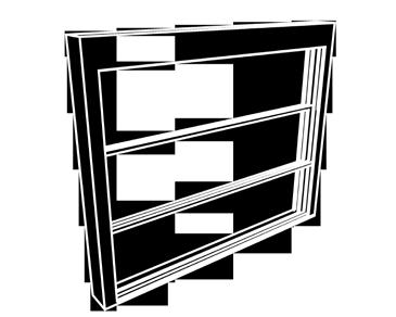 Double pane glazing with 4+20+4