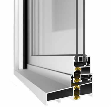 ALÜMİNYUM GİYOTİN PENCERE SİSTEMLERİ ALUMINIUM SASH WINDOW SYSTEMS Cam Seçenekleri Farklı