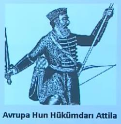 Avrupa Hunları nın en parlak dönemi, En ünlü hükümdarları ATİLLA dır. Atilla babadan oğula geçen bir hükümdarlık sistemini devreye koymuştur Batı Roma üzerine gidebilmek için D.