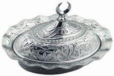 70 042 Oval Lokumluk / Mini Delight Servering Pot With Cover Koli Adedi / Box Piece : 200