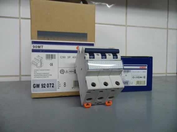 GEWİSS-GW-92047 2P C16A OTOMAT 6KA 2M 58 21,43 23,57