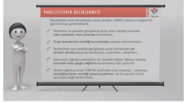 TÜBİTAK Panel Sunumu