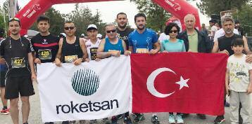 Uluslararası Polatlı Gordion Maratonu na Roketsan Takımı olarak katıldık.