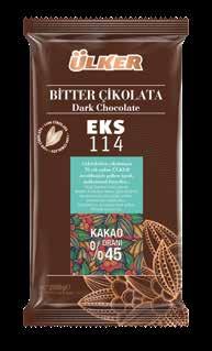 BİTTER ÇİKOLATA Dark Chocolate 113 BİTTER ÇİKOLATA Dark Chocolate 114 Ihlamur Ganaj Dolgulu Çikolata 250 gr Ülker Bizim Krema 50 gr Ihlamur Tomurcuğu 350 gr Ülker Fildişi Çikolata 400 gr Ülker Bitter