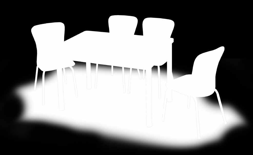 EN 945 TROPİK BEYAZ AHŞAP TAKIM / TROPIC WHITE WOODEN SET MASA - TABLE / Kolay Açılabilir Easy to Open - Uzamalı Masa Extended Table - Ayarlanabilir Ayak